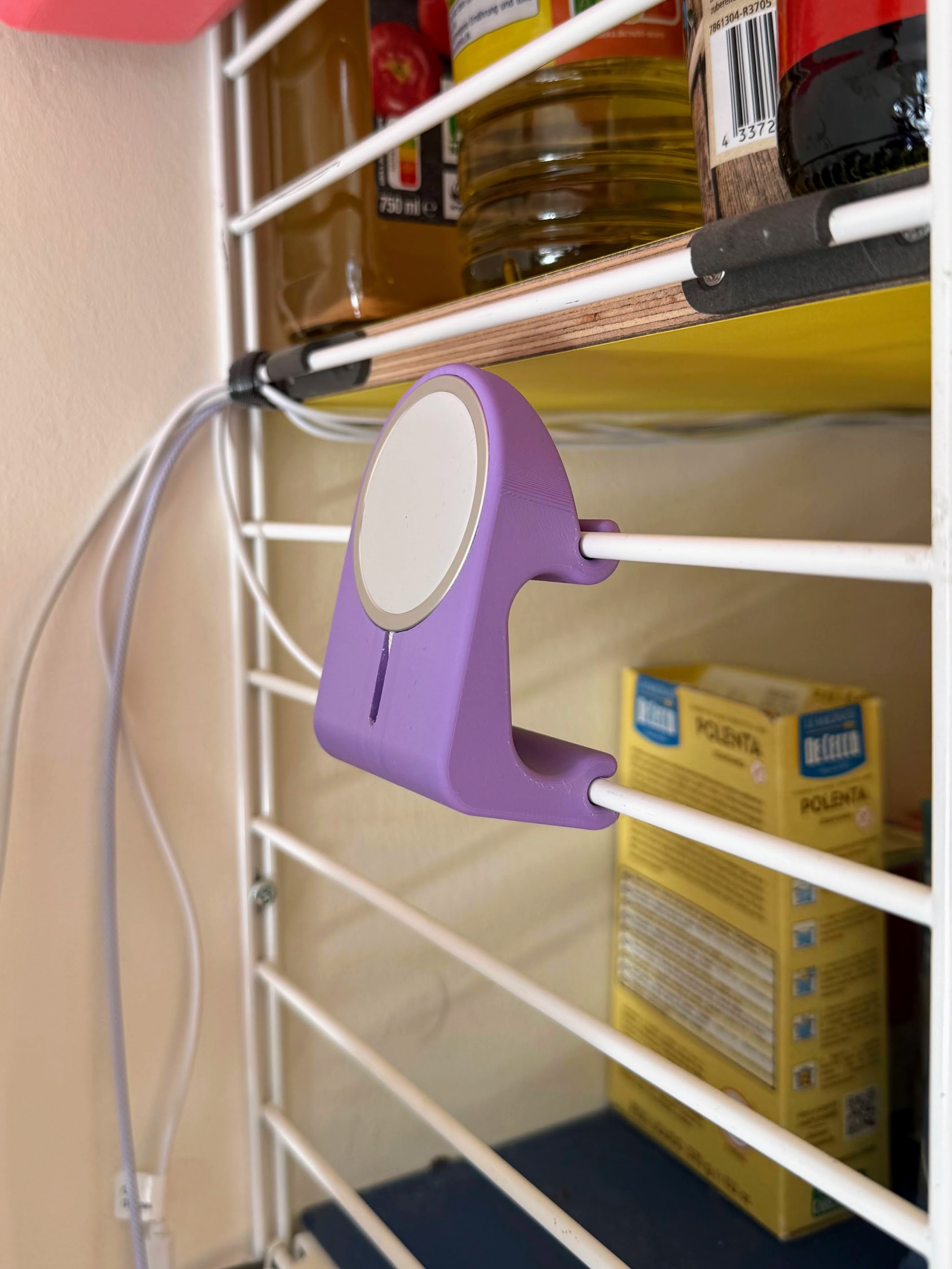 String Shelving Apple MagSafe Charger bracket