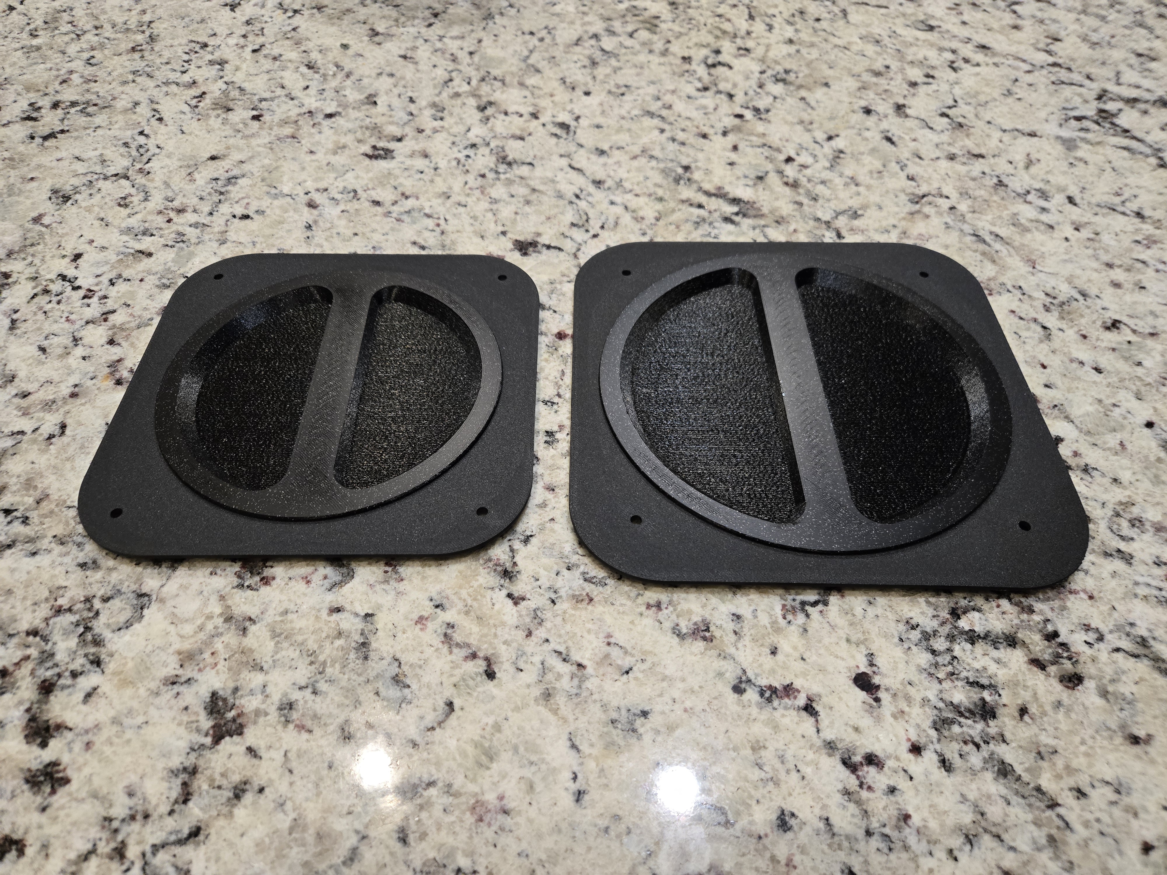 EcoFlow WAVE 2 / 3 Duct Connector Caps 3D model