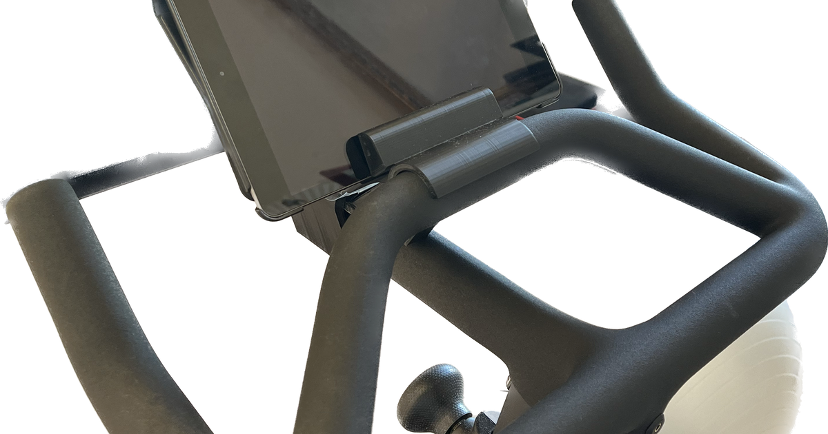 Peloton Tablet Mount by Kzhideout | Download free STL model ...