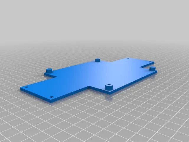 Smoothieboard Melzi Adapter Plate (Mendel90 DiBond) OpenSCAD