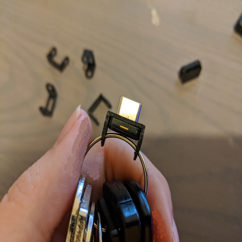 YubiKey 5C Nano Keychain Attachment