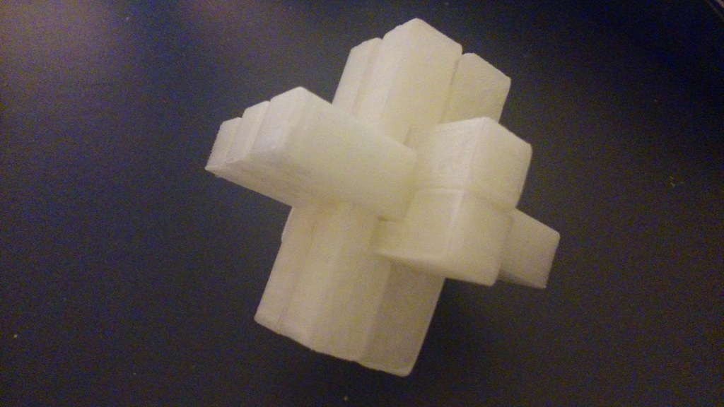 Zhuge Liang's Puzzle 3.0 (9 pieces burr puzzle)