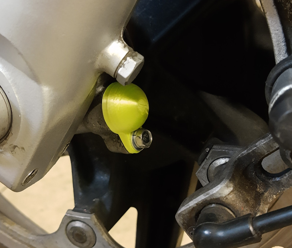 Honda CBR speedometer gear cap