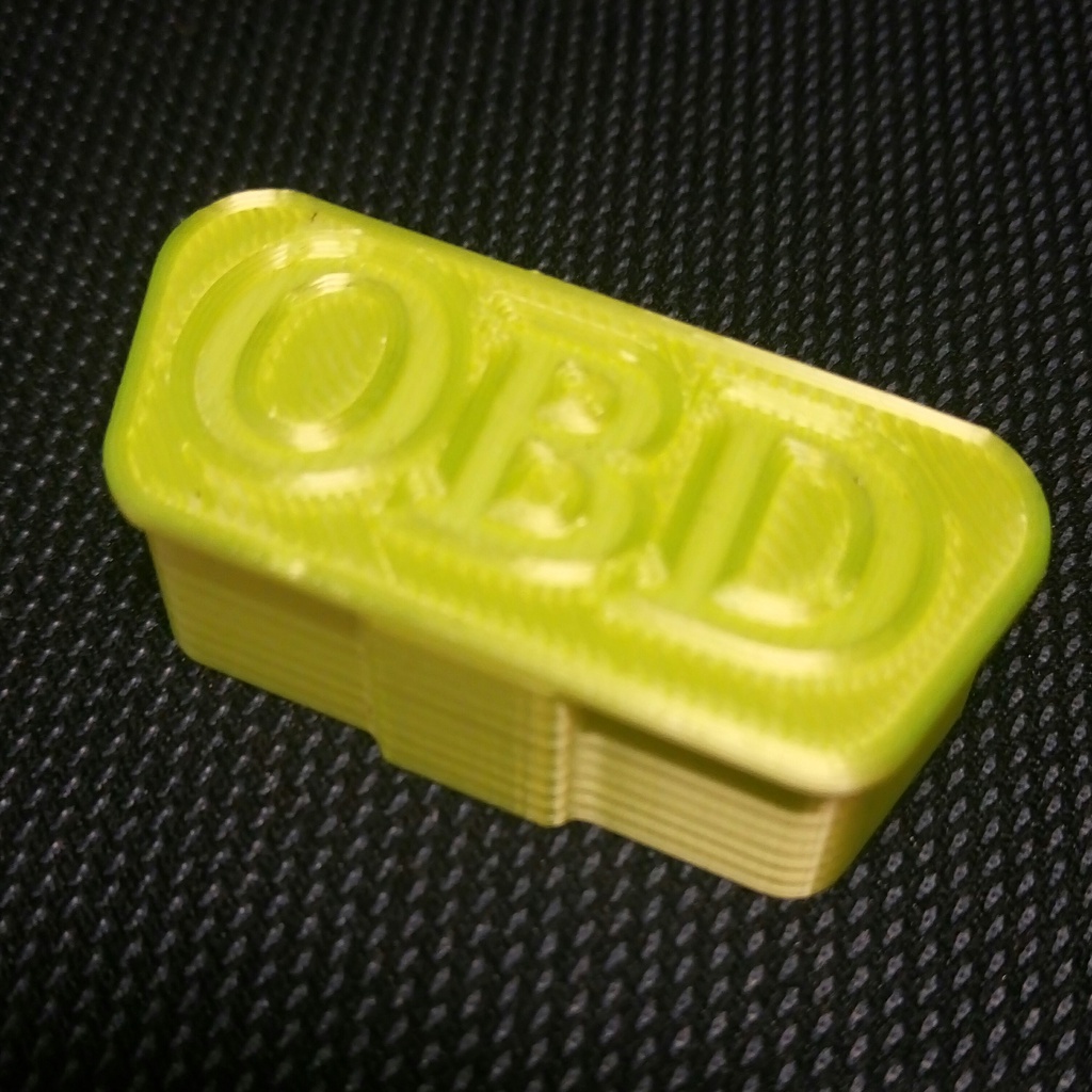 OBD connector cover