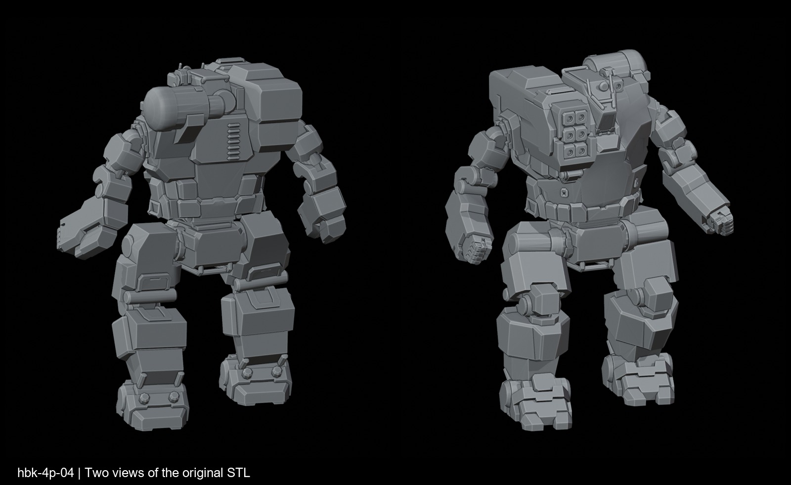 HBK-4P Hunchback for Battletech | Syllogy