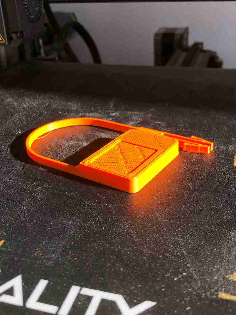 Heavy duty disposable lock by Clac Download free STL model