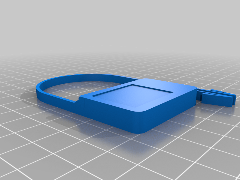 Heavy duty disposable lock by Clac Download free STL model