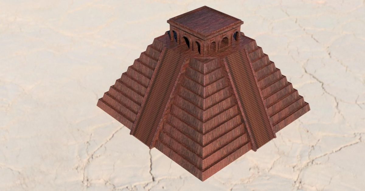 Maya Pyramid by Art3Design | Download free STL model | Printables.com