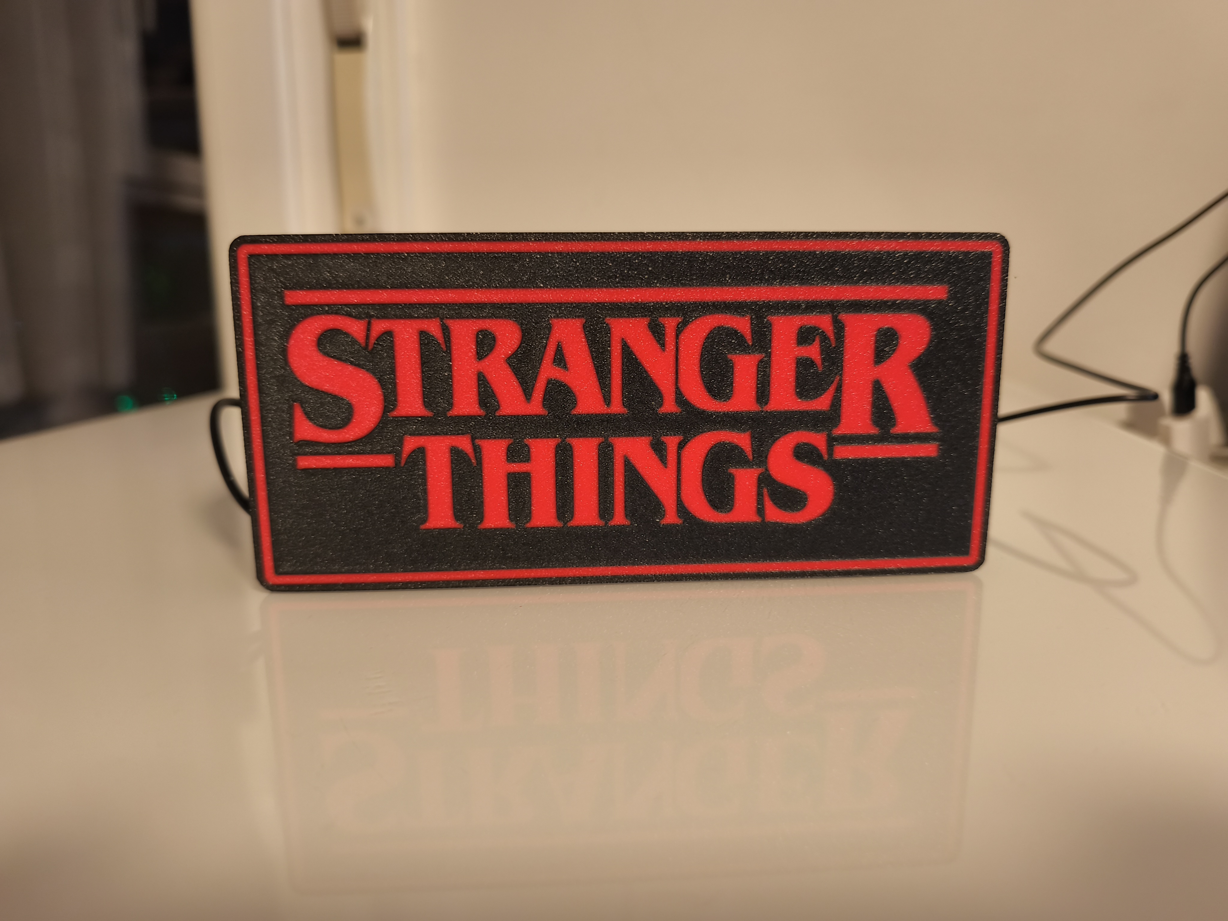 Miniatura 2 do modelo 3D Lightbox de Stranger Things!