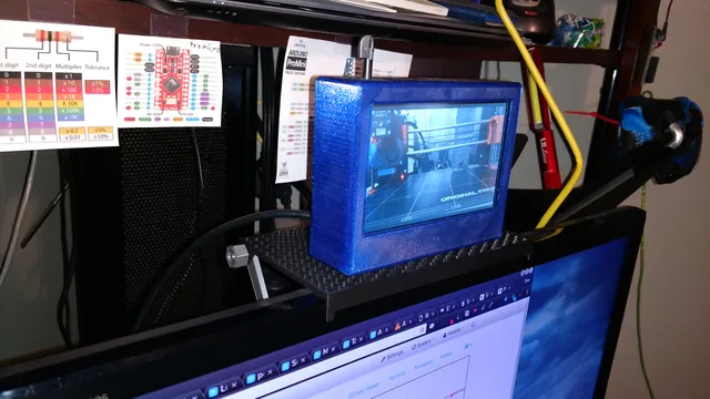 Easy Print Monitor Shelf