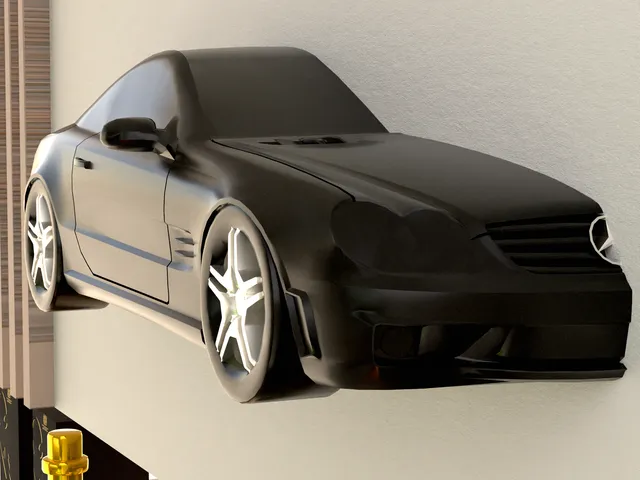 Mercedes-Benz SL65 AMG V12 Wall-mounted