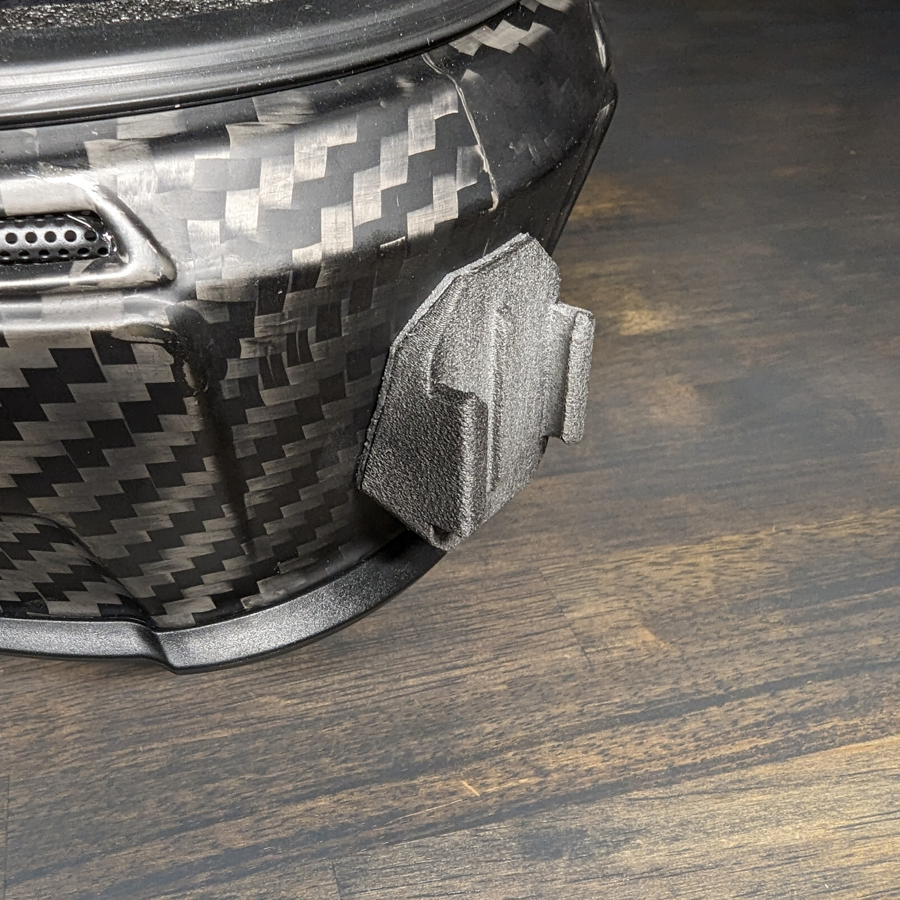 GoPro chin mount for Bell Eliminator helmet