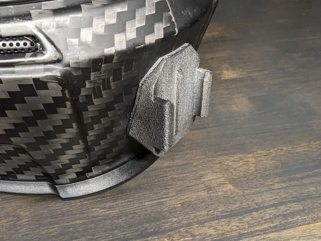 GoPro chin mount for Bell Eliminator helmet