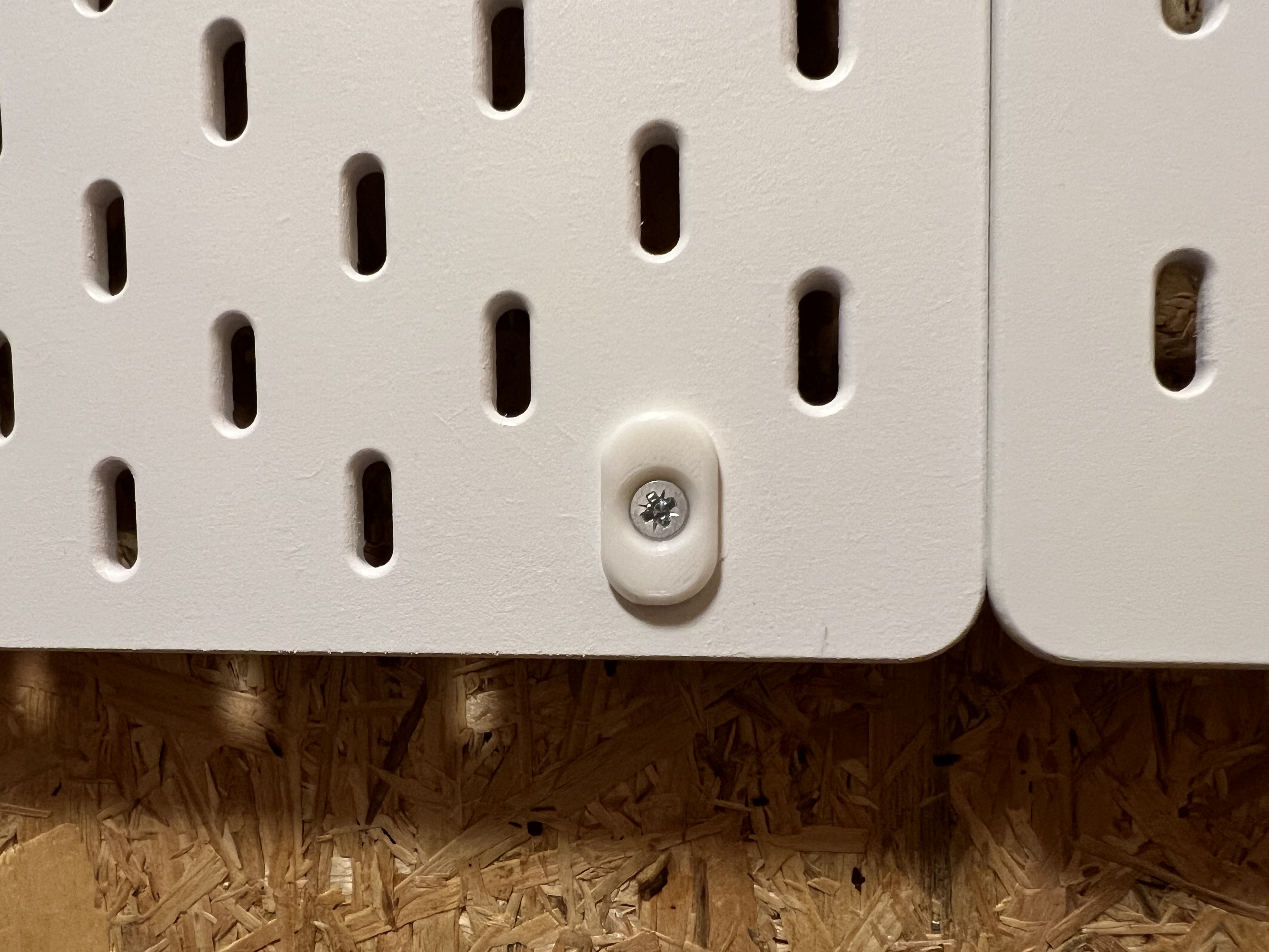 Ikea Skadis Wall Mount / Fixture / Spacer / Screw adapter by midego