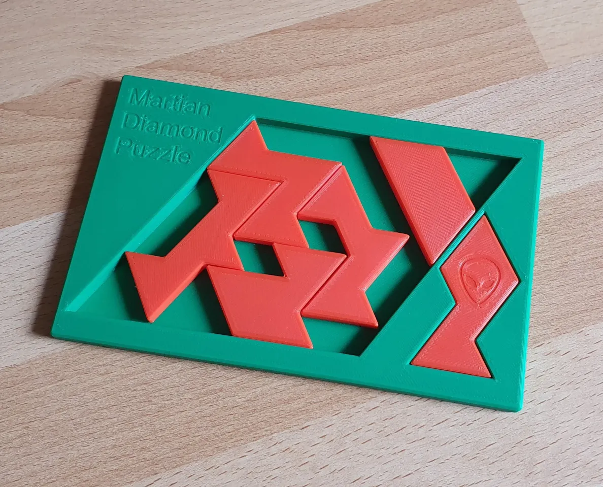 Martian Diamond Puzzle by mikrom