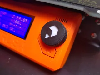Printables Helical LCD Knob