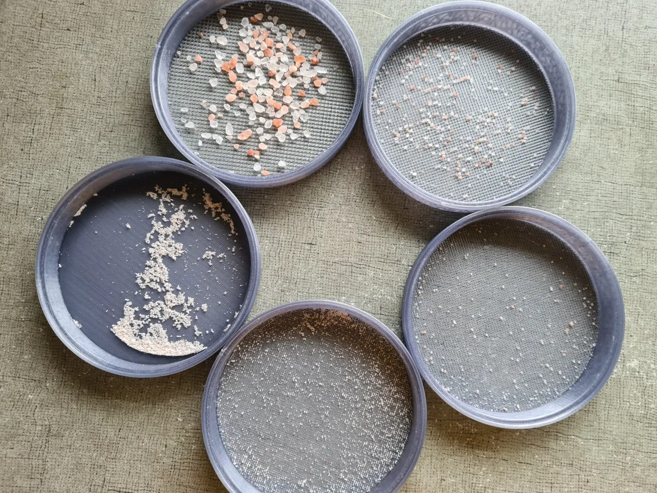 Mesh Sieve Set by mjseabright | Download free STL model | Printables.com