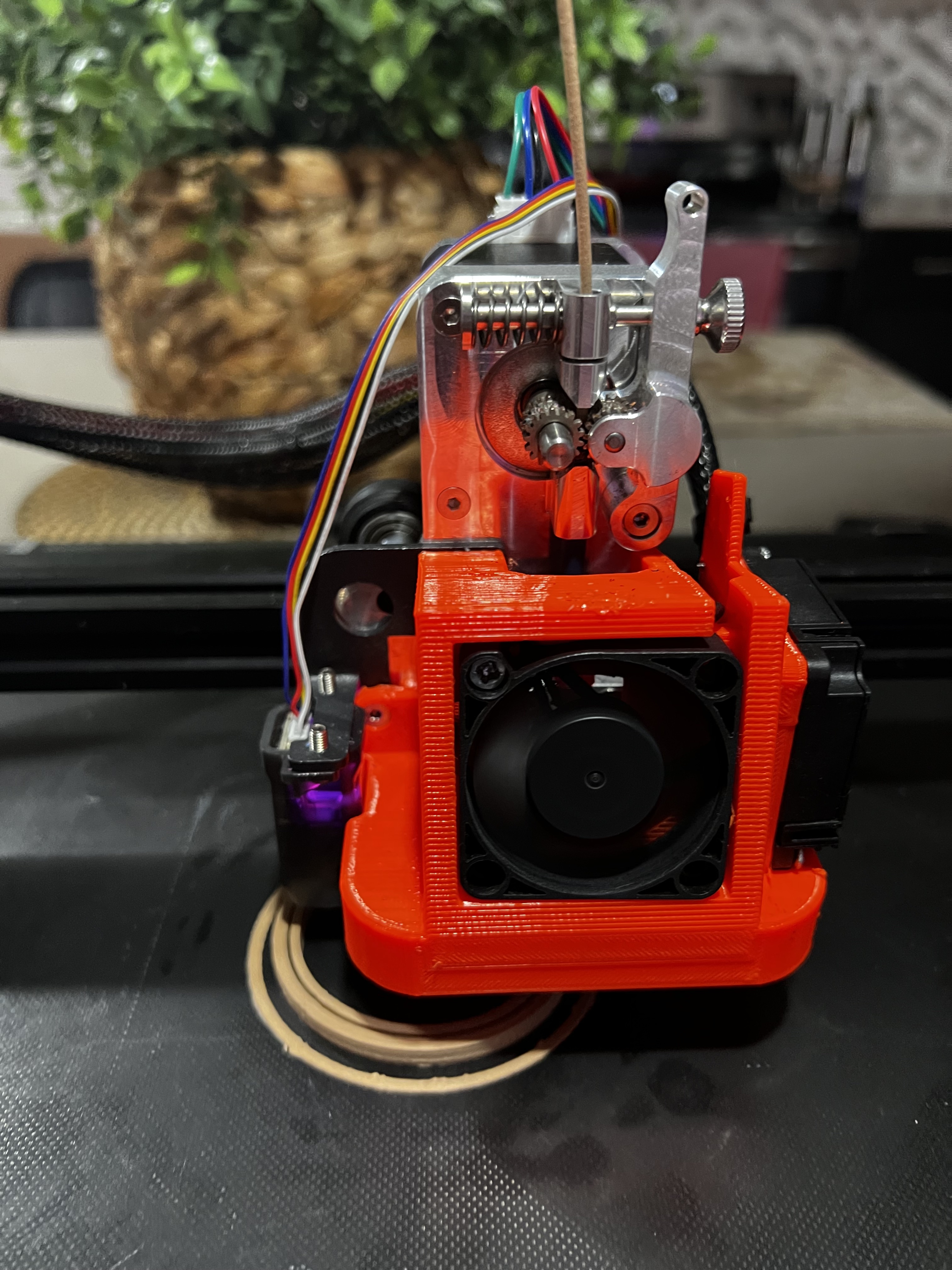 Satsana Duct (Ender 3/ 3 V2) - Microswiss Direct Drive (Ender 3 CR-Touch Mount)