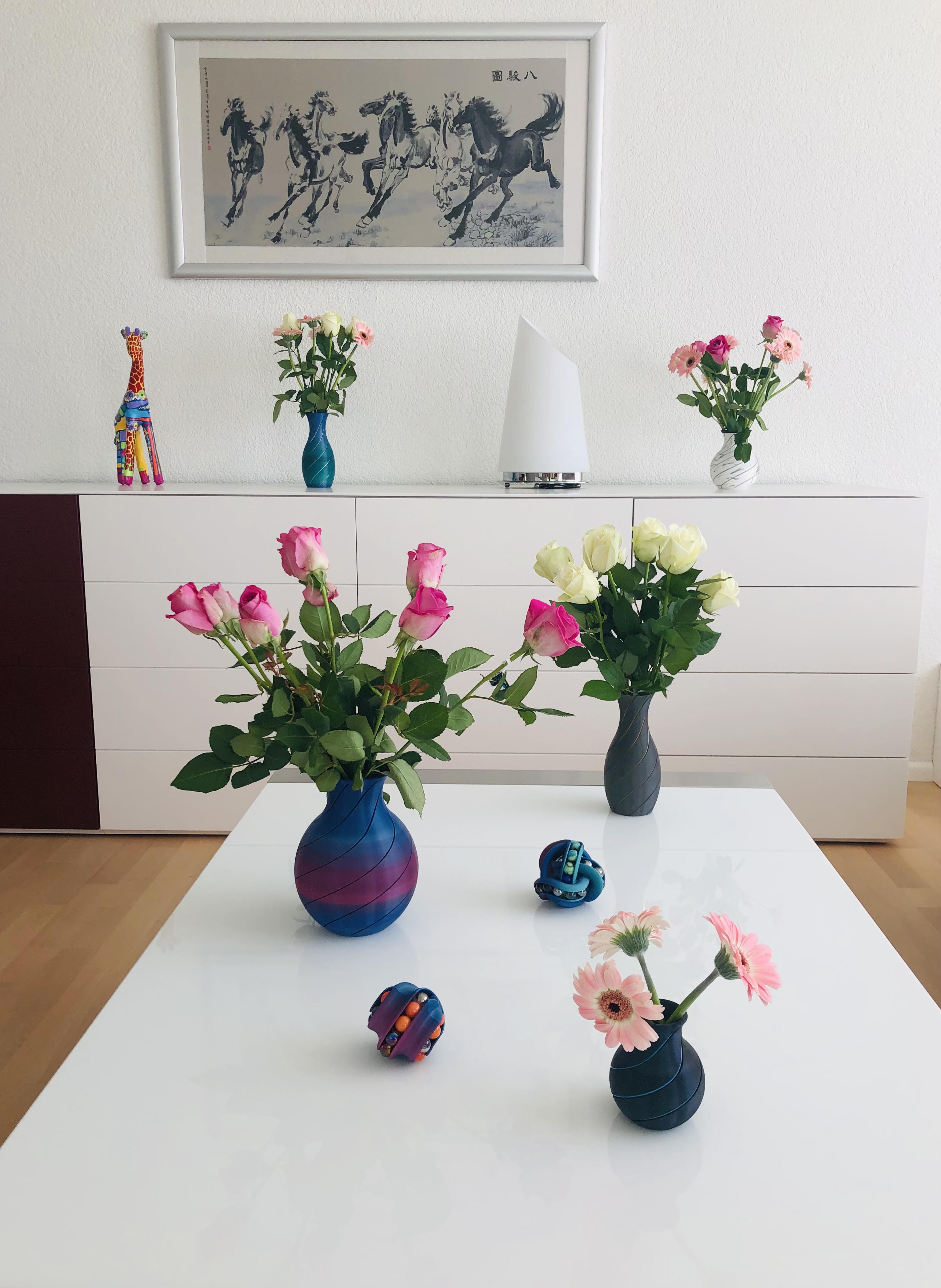 Vase with Filament Inlay - Customisable