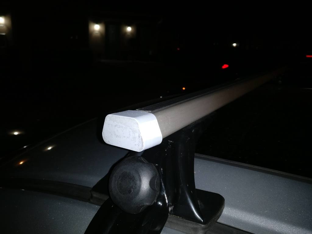 Car roof rack end cap by aiber Download free STL model