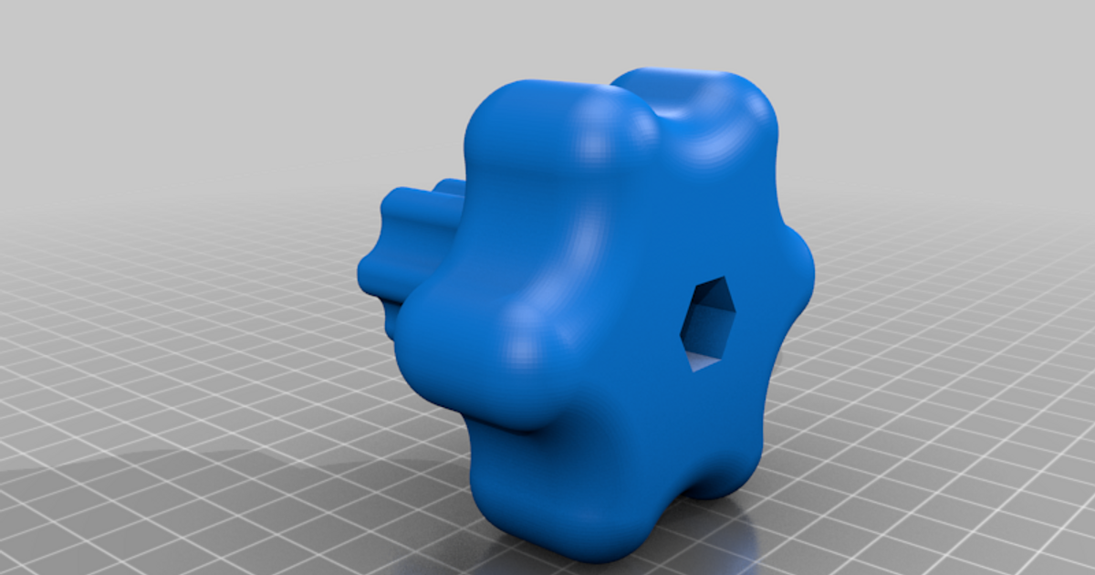 Locking knob for Swagman bike rack by aiber Download free STL model