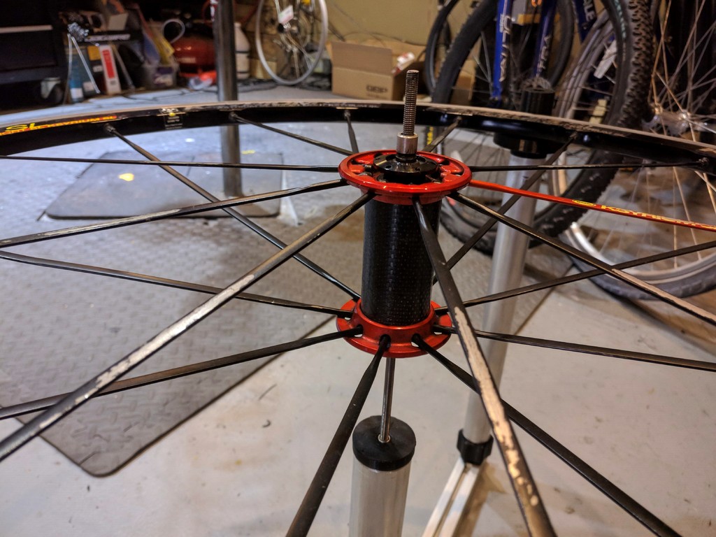 Wheel lacing jig by aiber Download free STL model