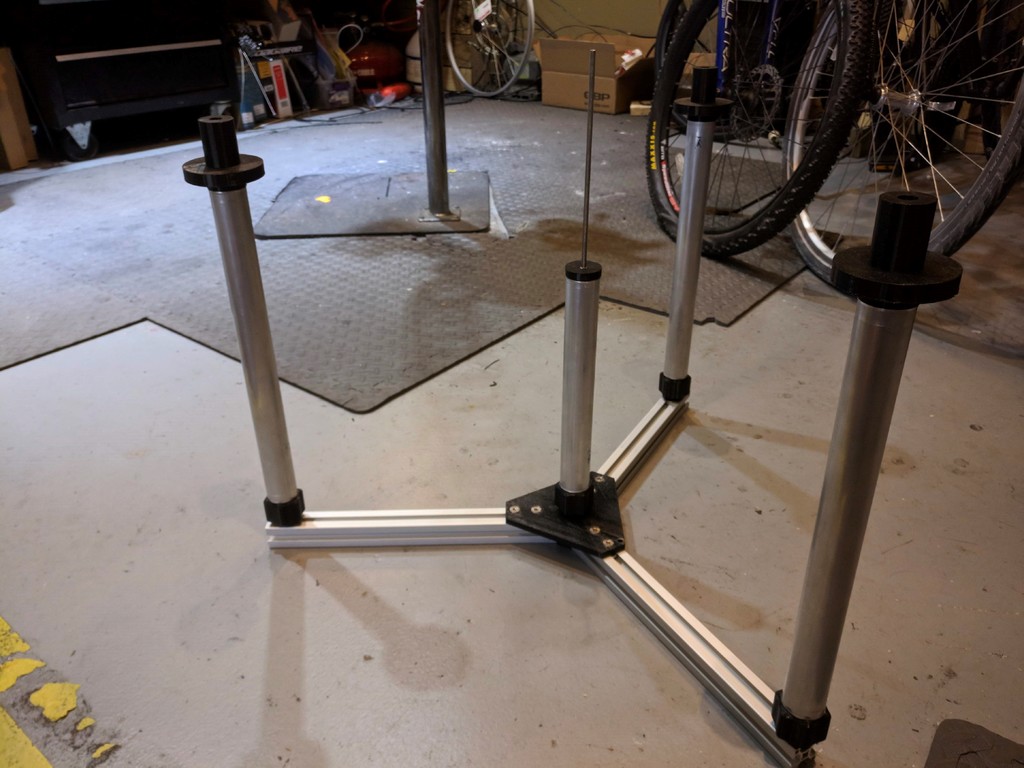 Wheel lacing jig by aiber Download free STL model