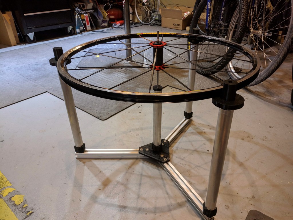 Wheel lacing jig by aiber Download free STL model