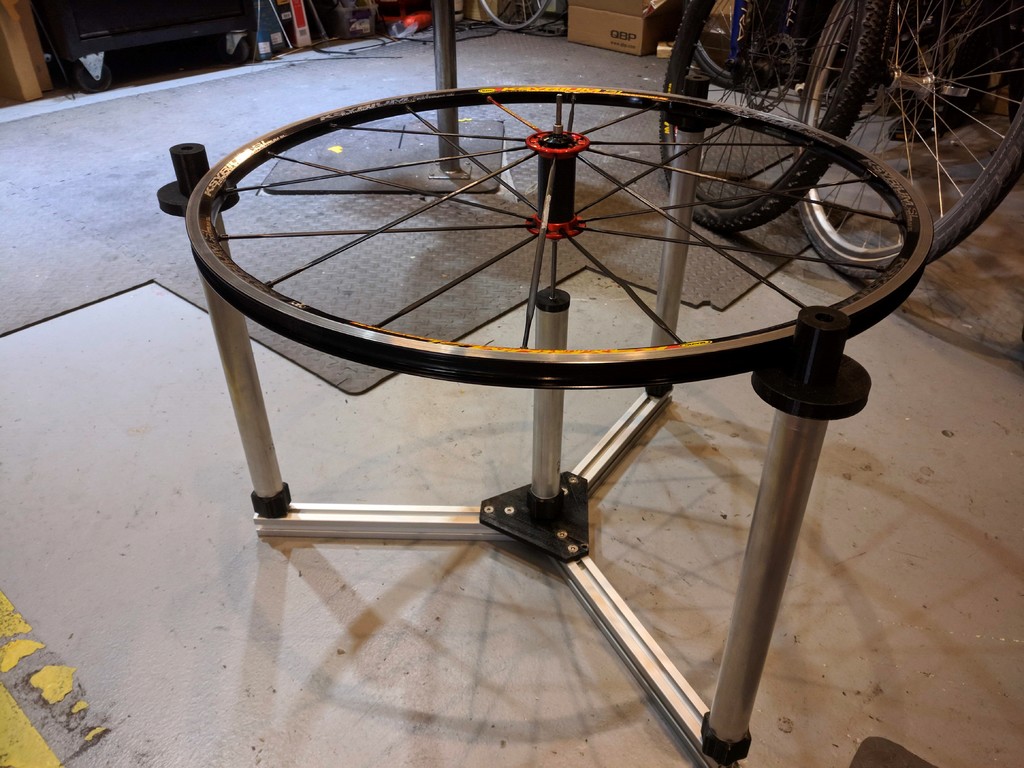 Wheel lacing jig by aiber Download free STL model