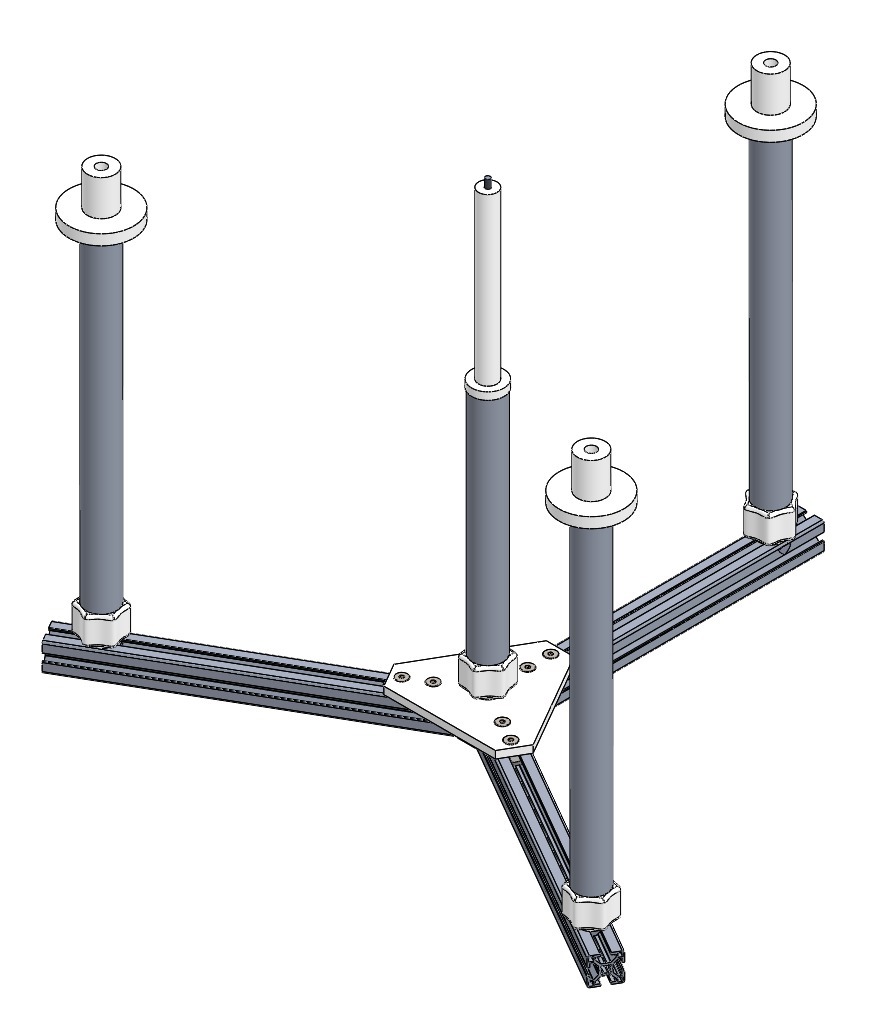 Wheel lacing jig by aiber Download free STL model