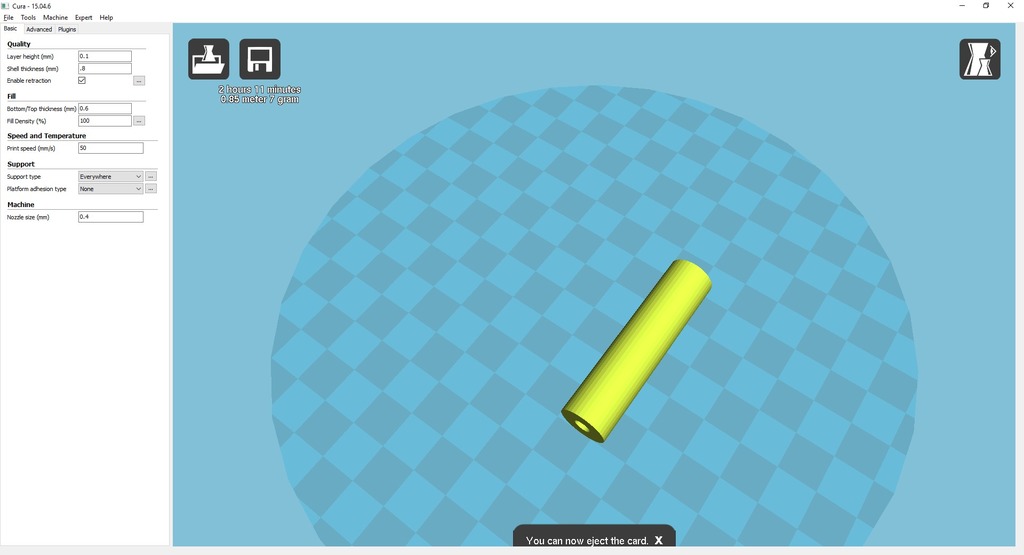 Suspend game frame rod connector by aiber Download free STL model