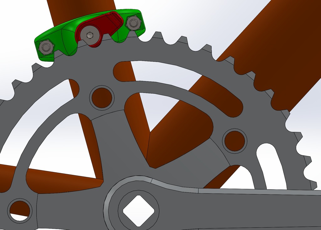 Minimalist chain keeper by aiber | Download free STL model | Printables.com
