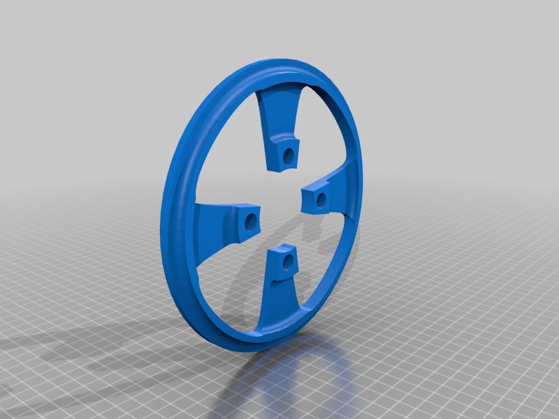 Miniatura 3 do modelo 3D Chainring guard