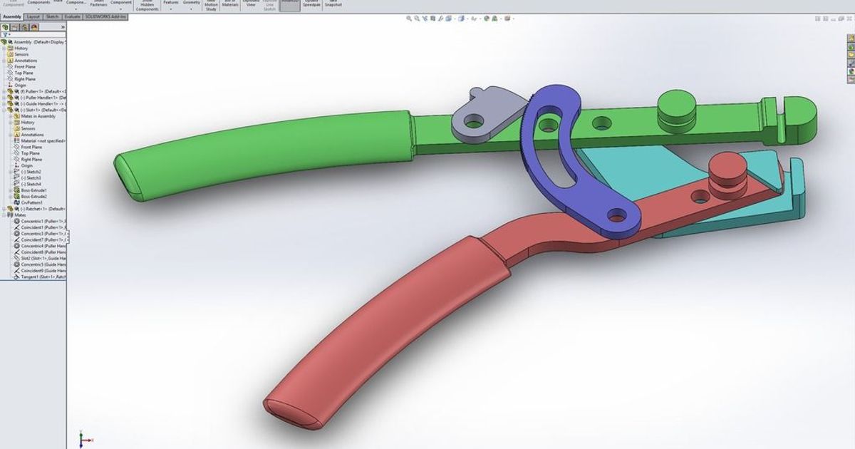 Fourth Hand Cable Stretcher by aiber Download free STL model