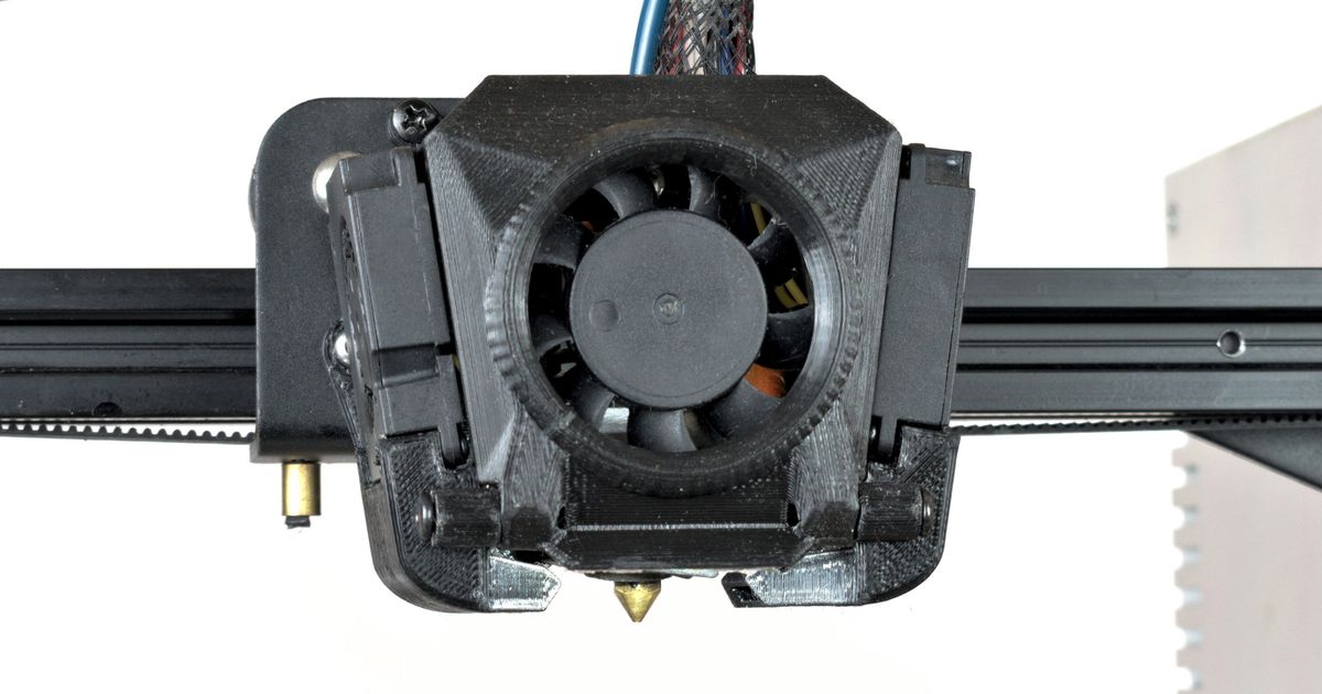 Luke's 3D Ender 3 Hotend enclosure by Luke's 3D Download free STL model