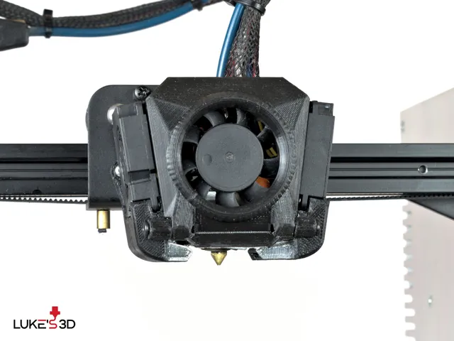 Luke's 3D Ender 3 Hotend enclosure