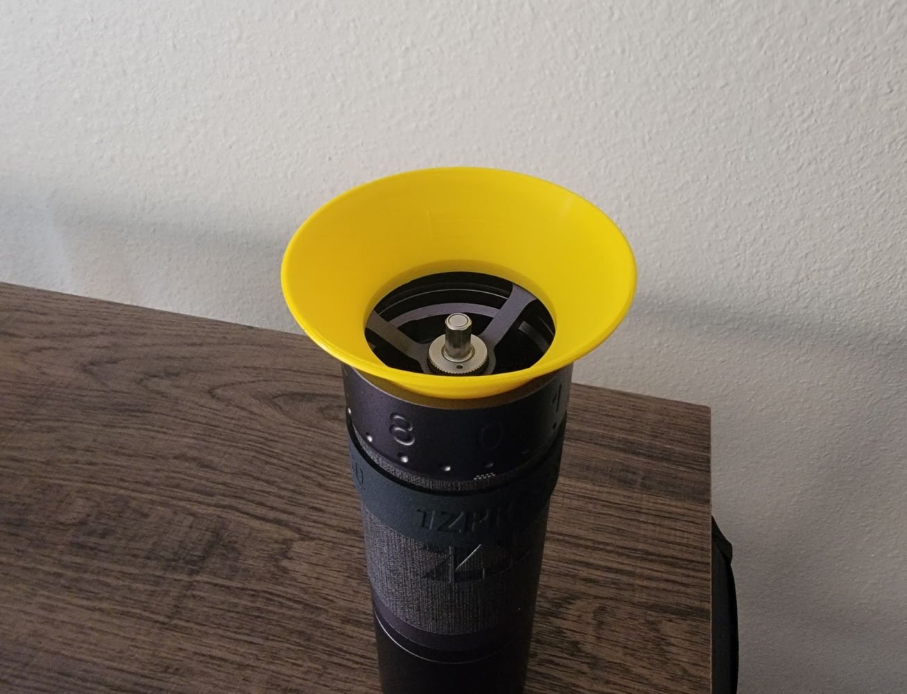 Filling funnel for 1ZPresso J-Max coffee / espresso grinder