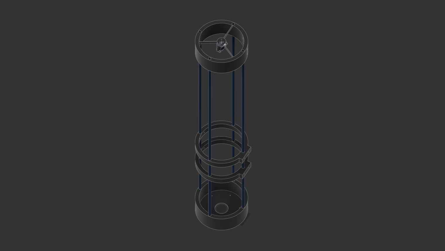 Newtonian Telescope Parametric - default 200mm f1200mm 40mm
