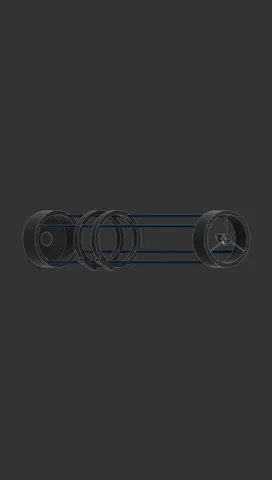 Newtonian Telescope Parametric - default 200mm f1200mm 40mm