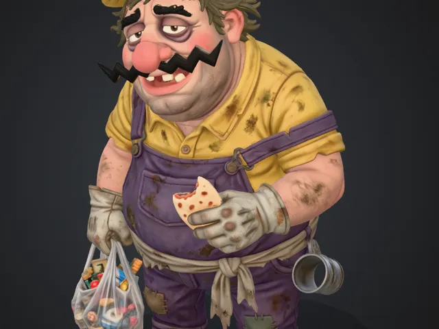 Homeless Wario