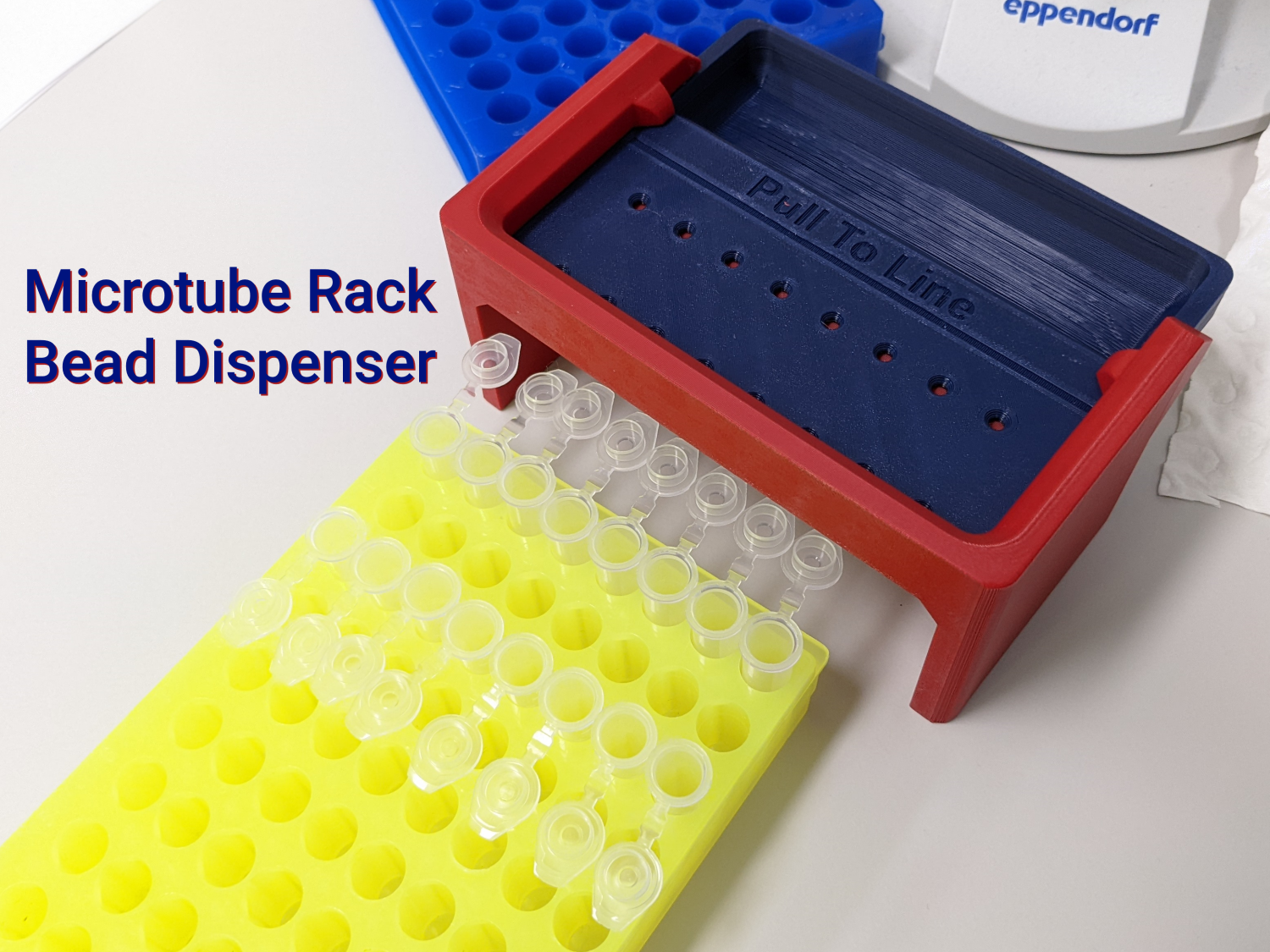 Microtube Rack Bead Dispenser