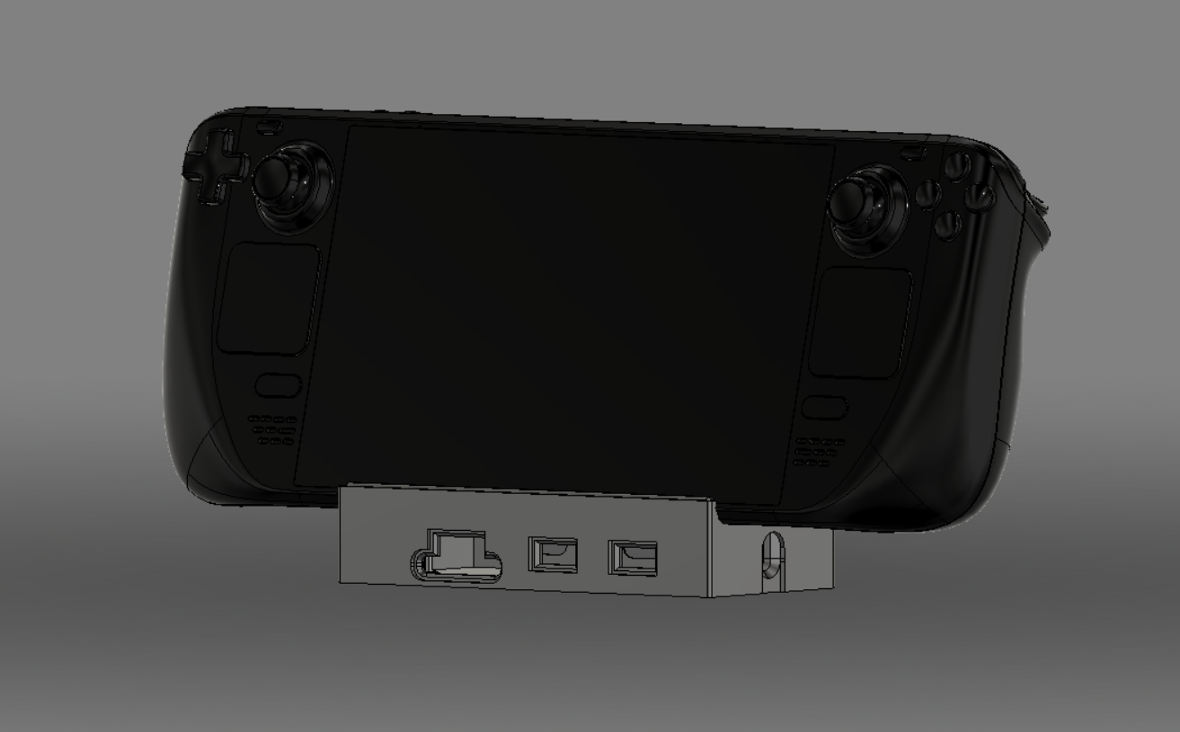 Anker A555 Steam Deck Dock Enclosure (Updated v2 Design)
