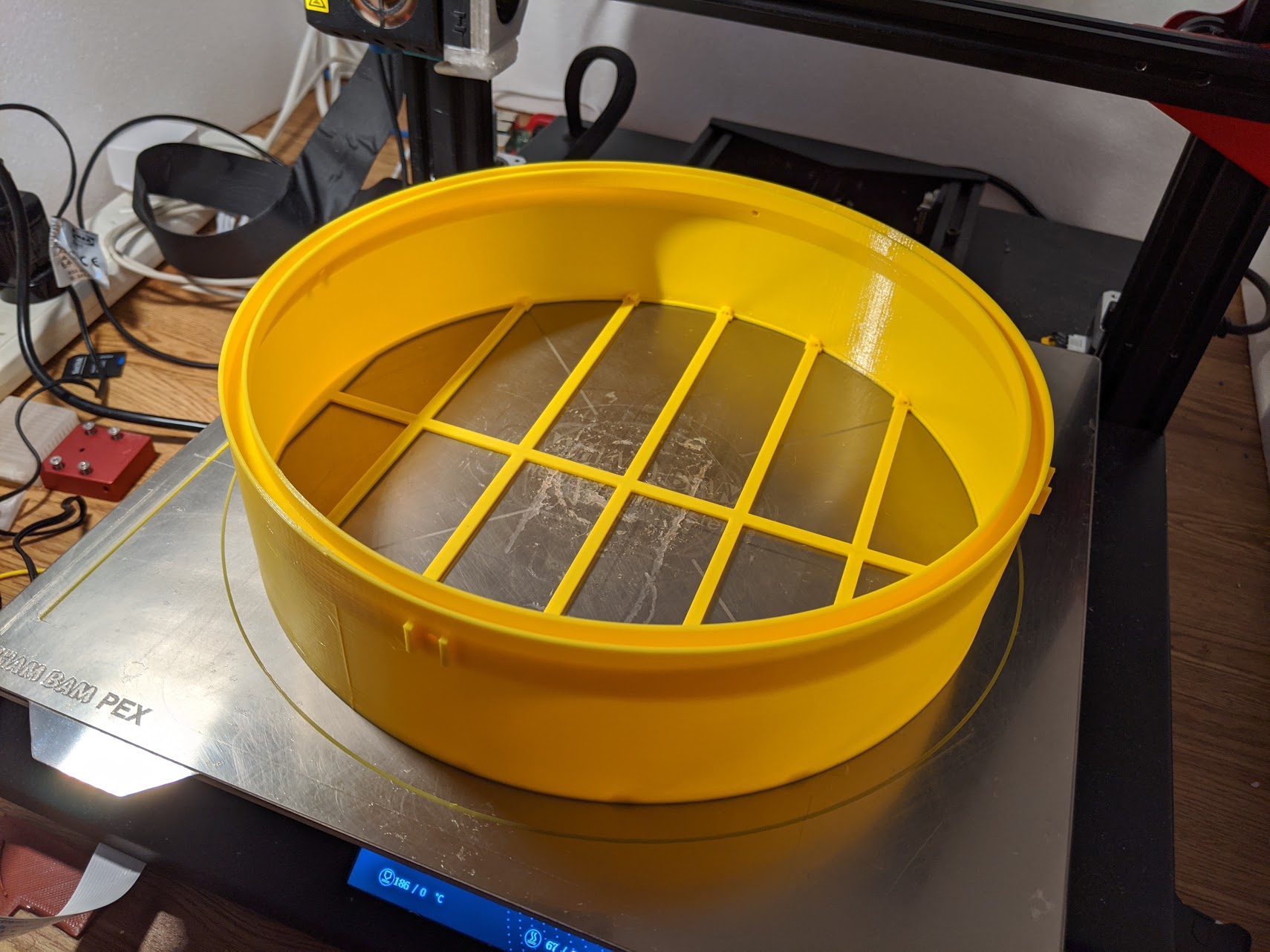 Ceiling Extractor Fan anti draft Backdraft stopper Adaptor 250mm