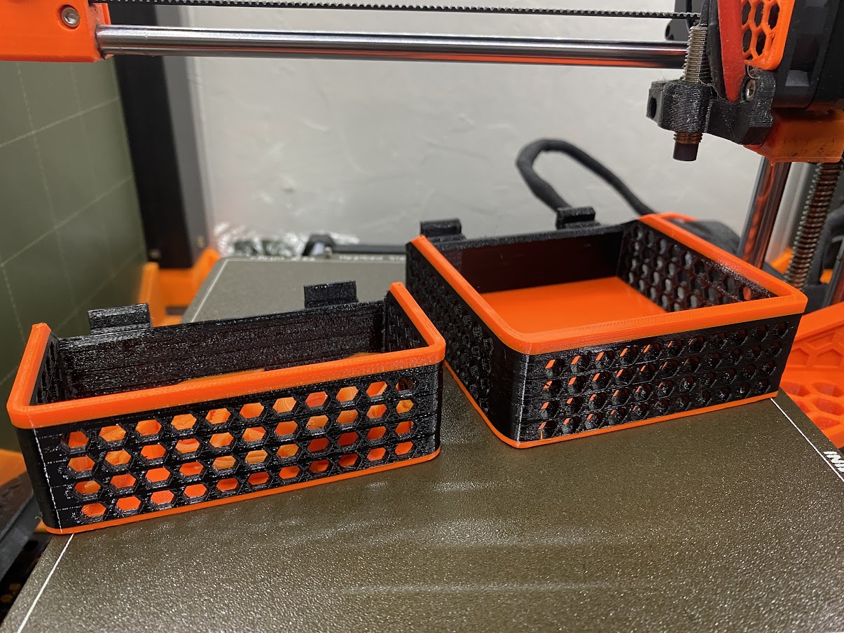 Honeycomb Tool Boxes for Prusa Mini(+)