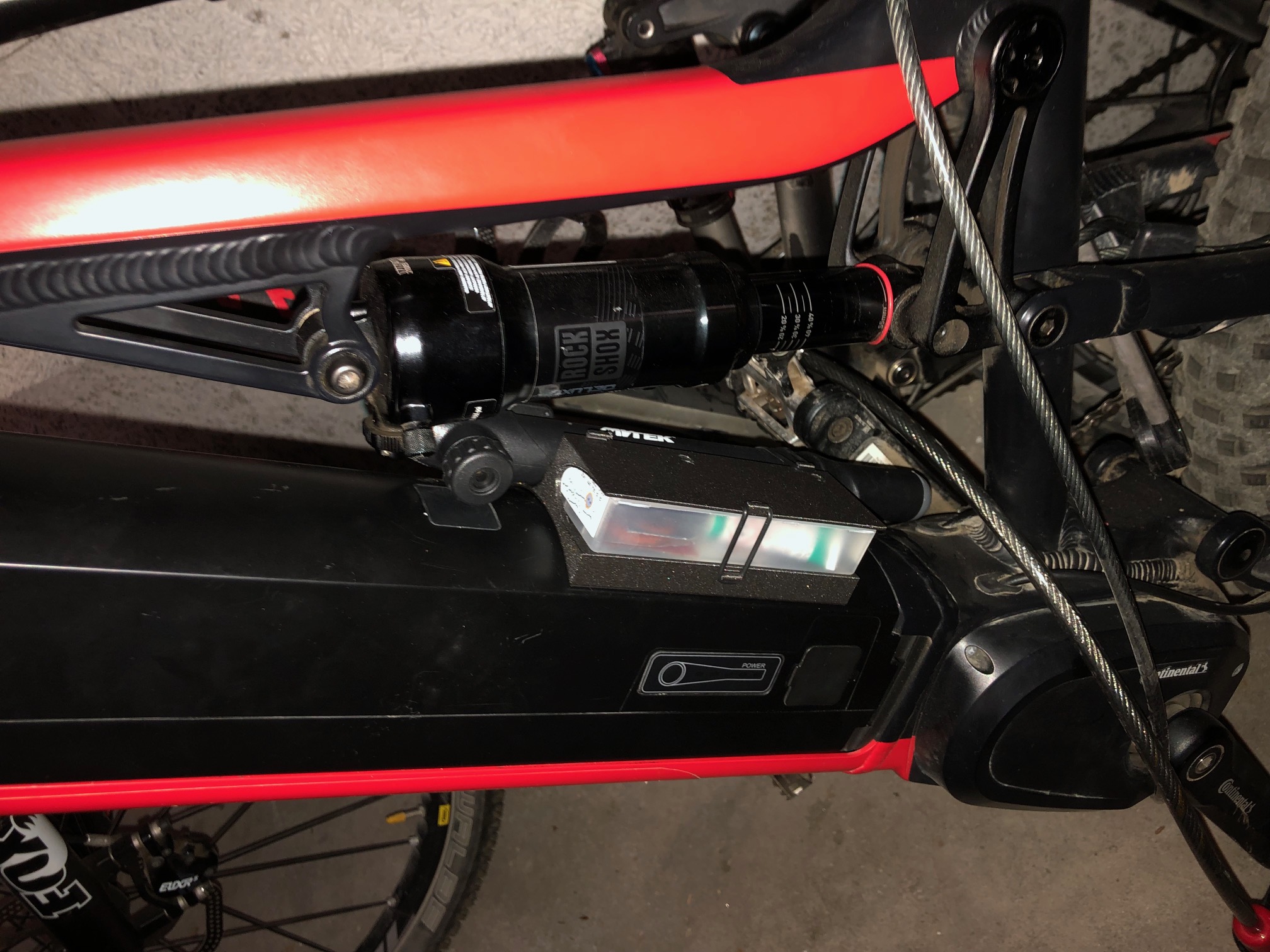 Pump and Repair Kit holder for E-Bike Rose ELEC Tech FS