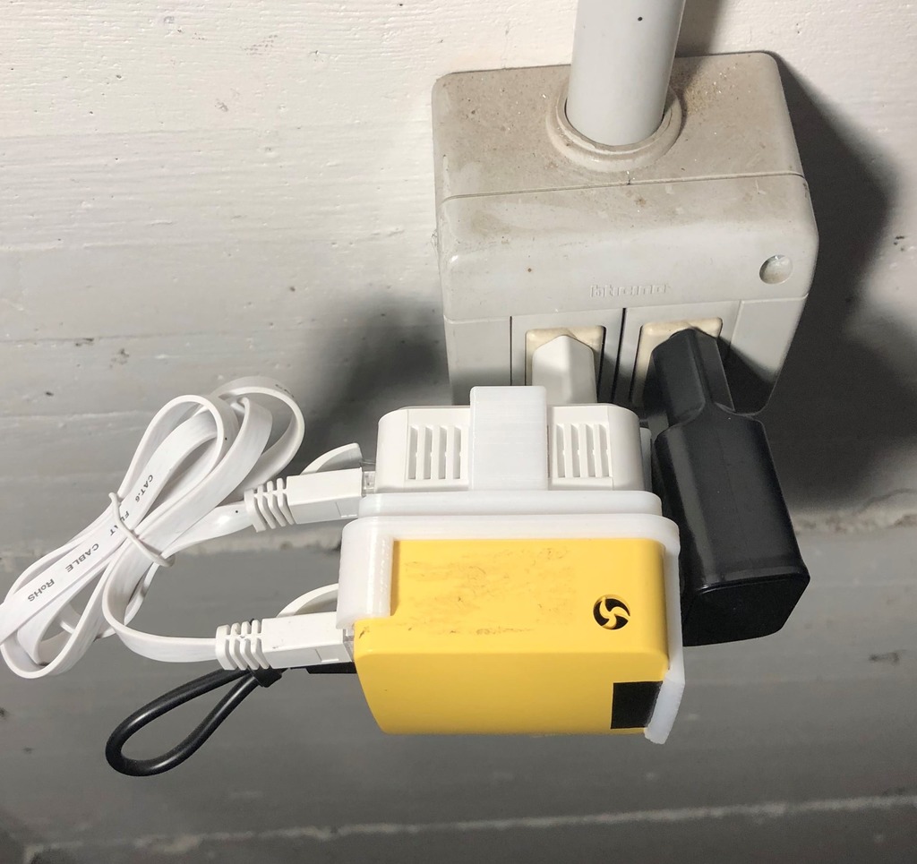 GL.iNET GL-MT300N-V2 + Tenda P200 powerline case (wifi extend solution)