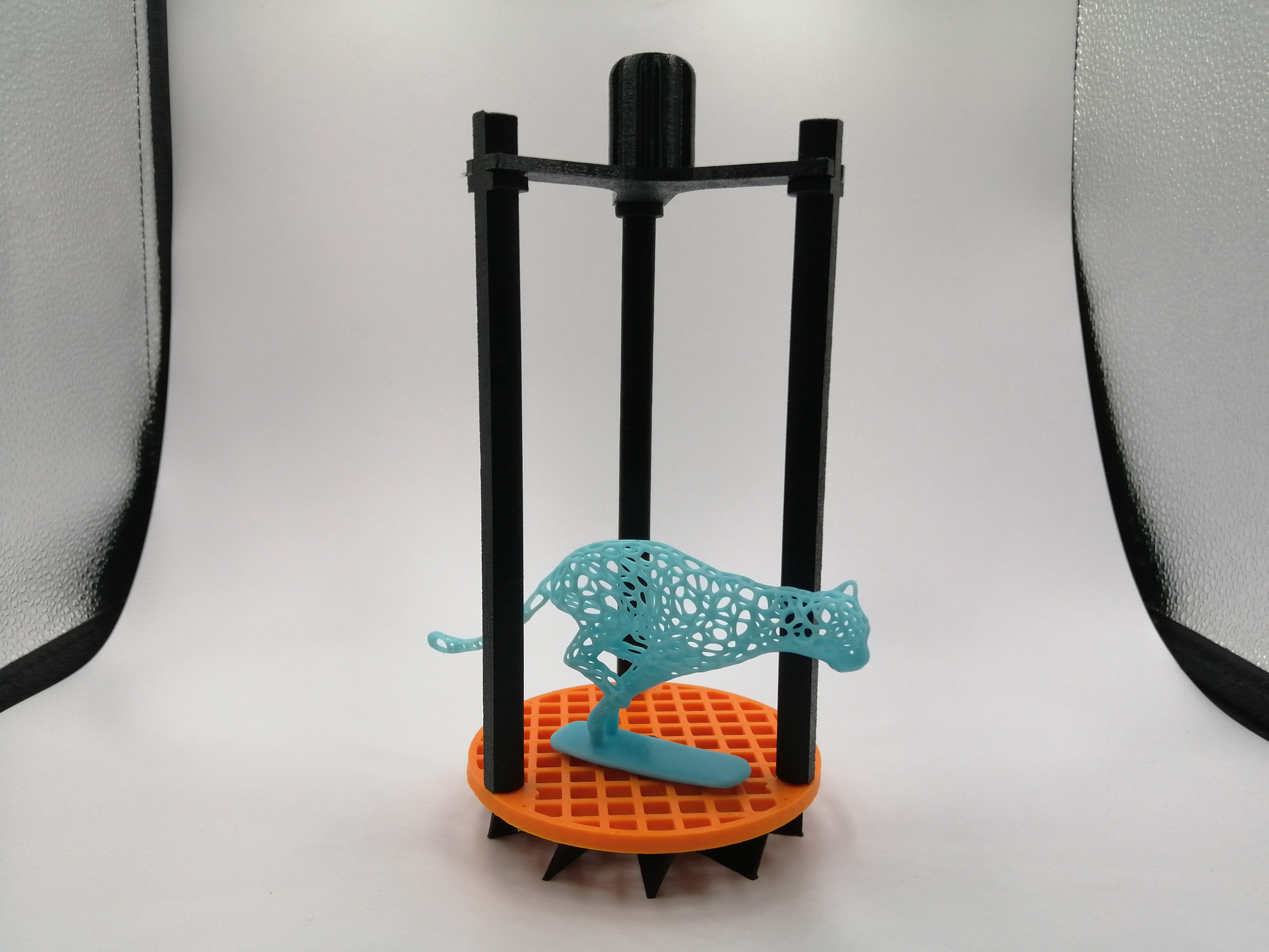 Hand rotative cleaner