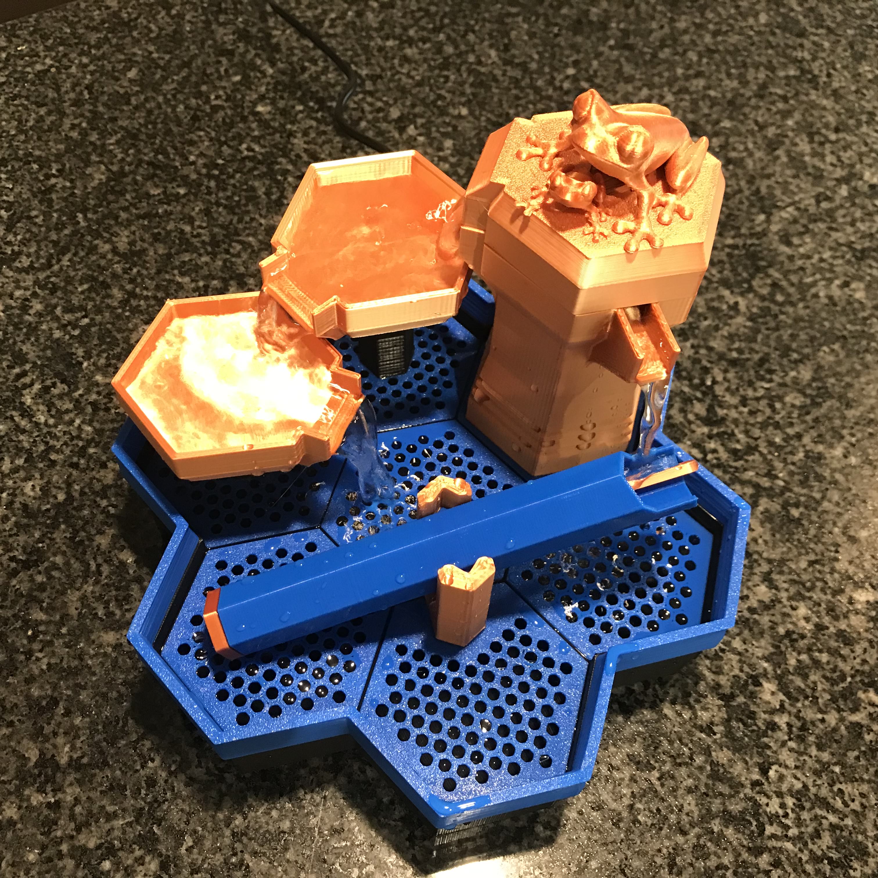 Modular Desktop Fountain Remix - Two for One Pump!