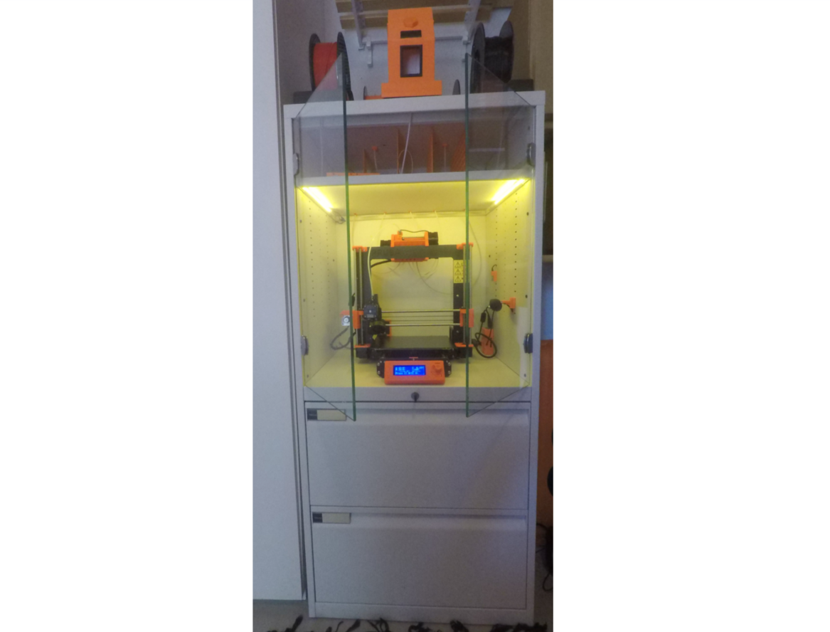Printer enclosure for Prusa i3 MK3 and MMU2S