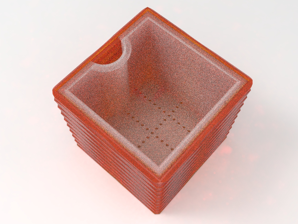 Self-watering pot